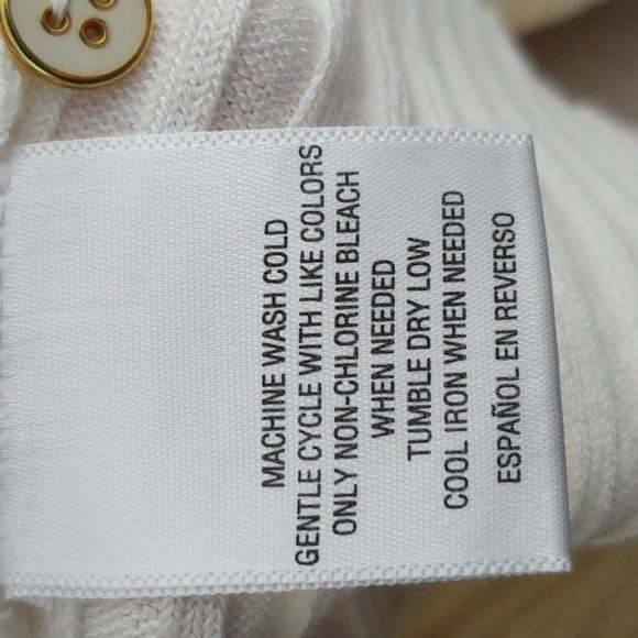 Charter Club Turtleneck in Cream size L - Picture 4 of 4